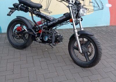 Sachs Mad Ass 50ccm, 2 Sitzer, 5 Gang Schalter, 50km/h, Elektronischer Starter